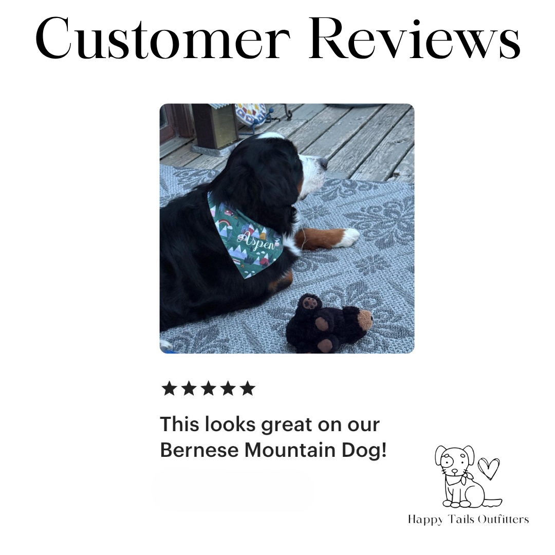 Camping Dog Bandana