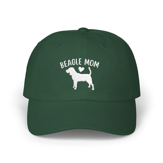 Beagle Mom Embroidered Hat