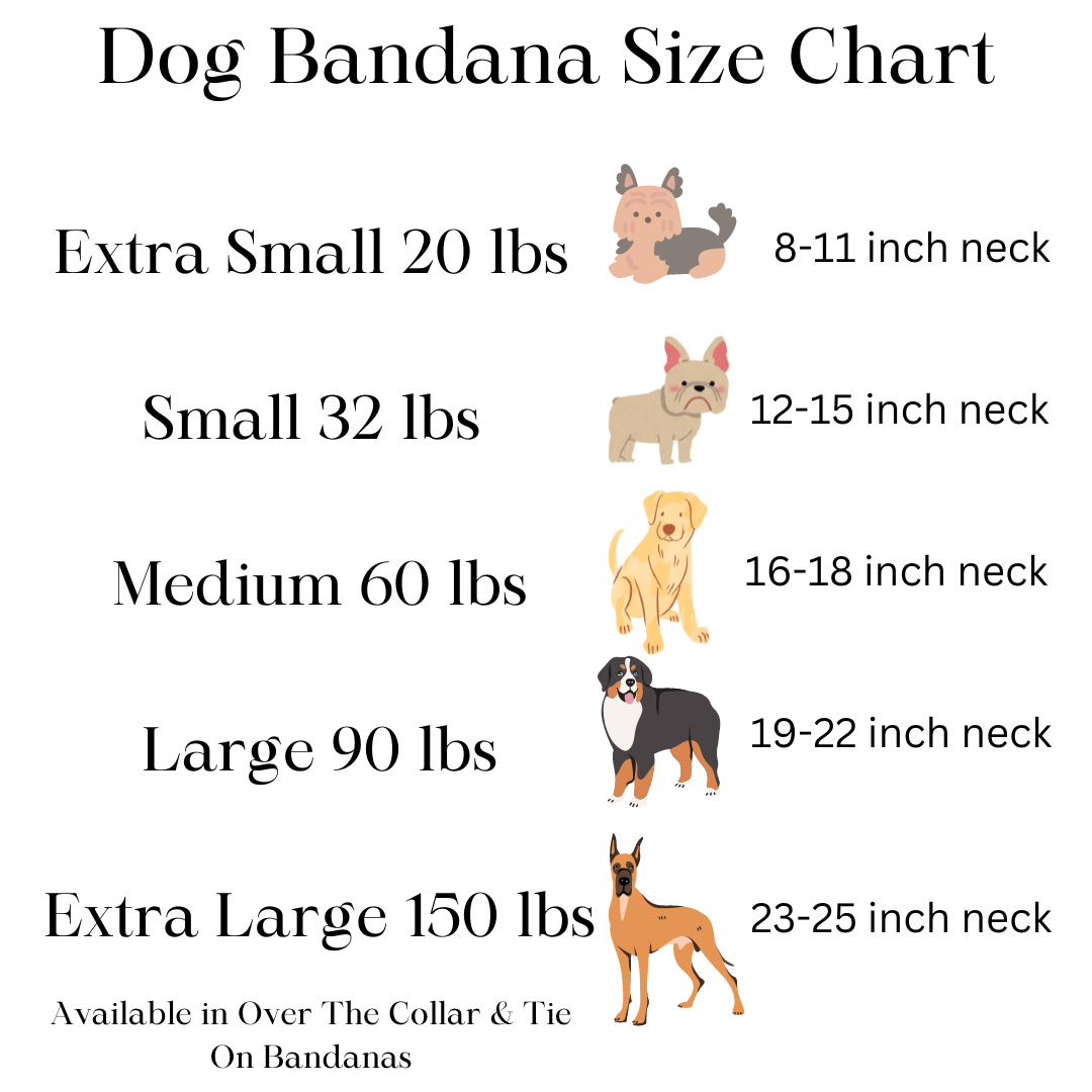 Football Dog Bandana