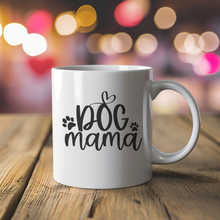 Load image into Gallery viewer, Dog Mama Coffee Mug Gift for Her Mother&#39;s Day Gift Trendy Puppy Owner Mom Gift Idea Pet Lover Drinkware For Present New Dog Mom Fur Mama

