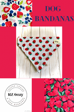 Load image into Gallery viewer, Strawberry Dog Bandana Best Seller
