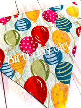 Load image into Gallery viewer, Birthday Balloons Dog Bandana Best Seller
