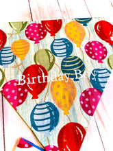 Load image into Gallery viewer, Birthday Balloons Dog Bandana Best Seller
