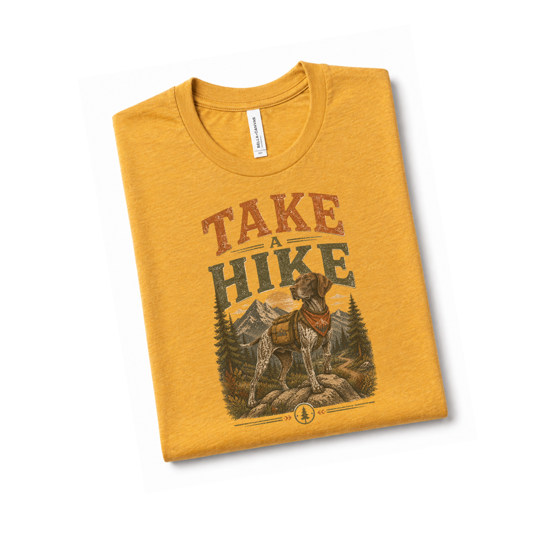 German Shorthaired Pointer Hiking Tee