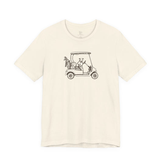 Pitbull Dad Golf T-Shirt