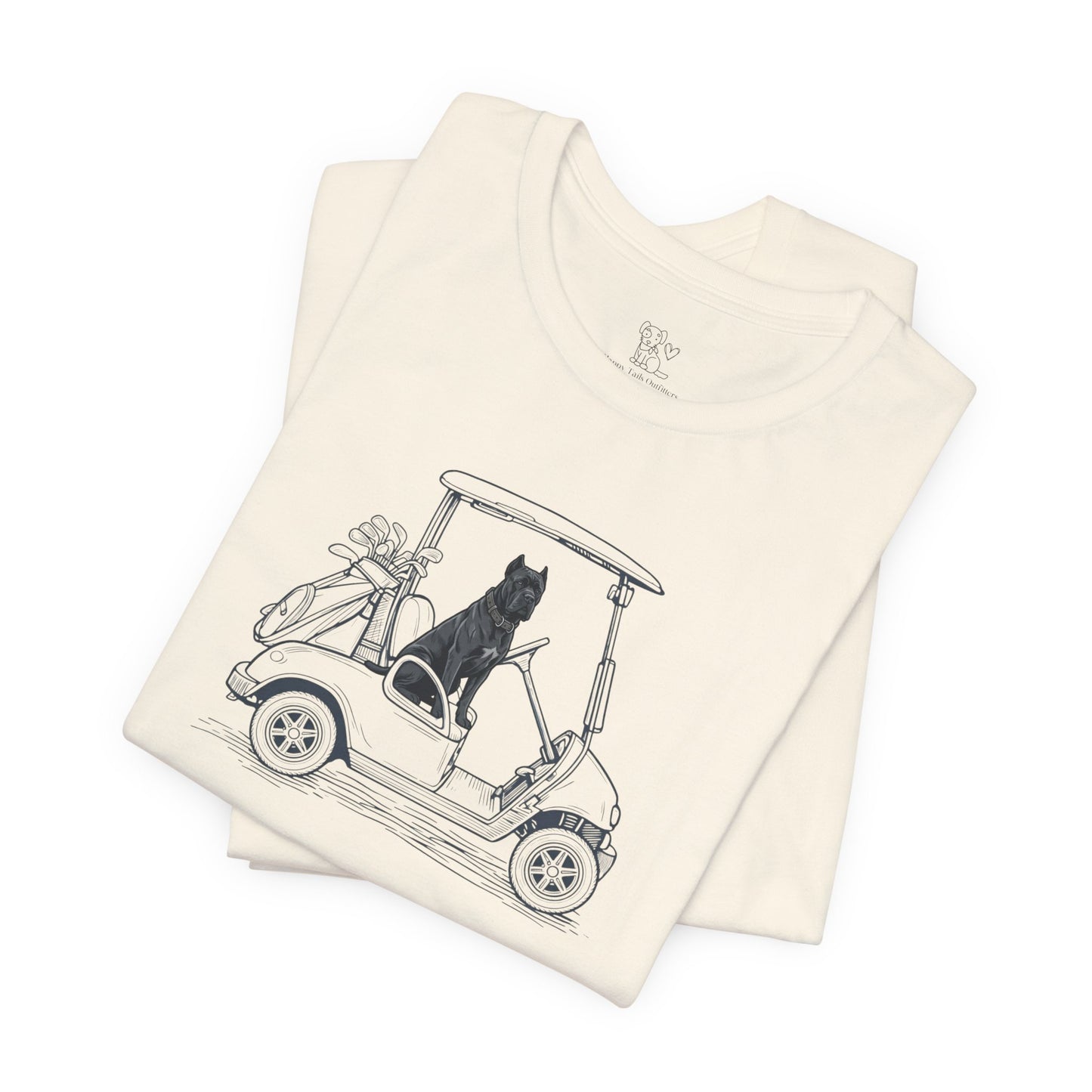 Cane Corso Golf Dad Shirt