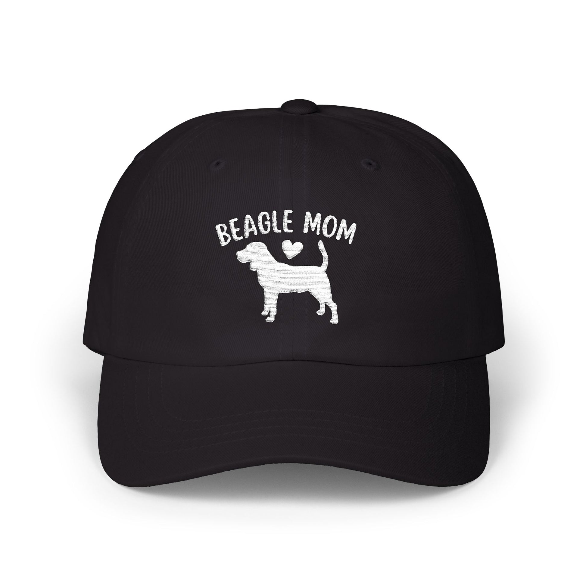 Beagle Mom Embroidered Hat Dog Breed Baseball Cap New Puppy Mom Gift Idea Dog Park Meet Up Outfit