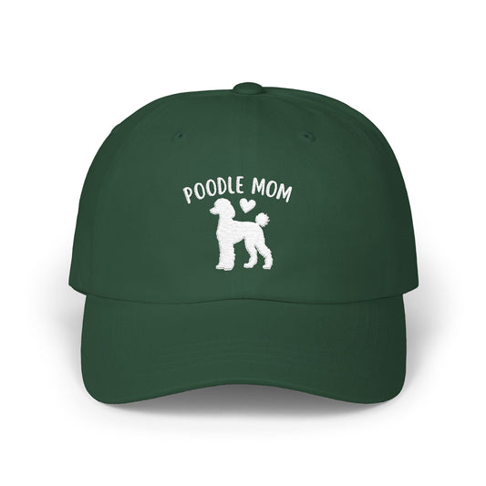 Poodle Mom Embroidered Hat