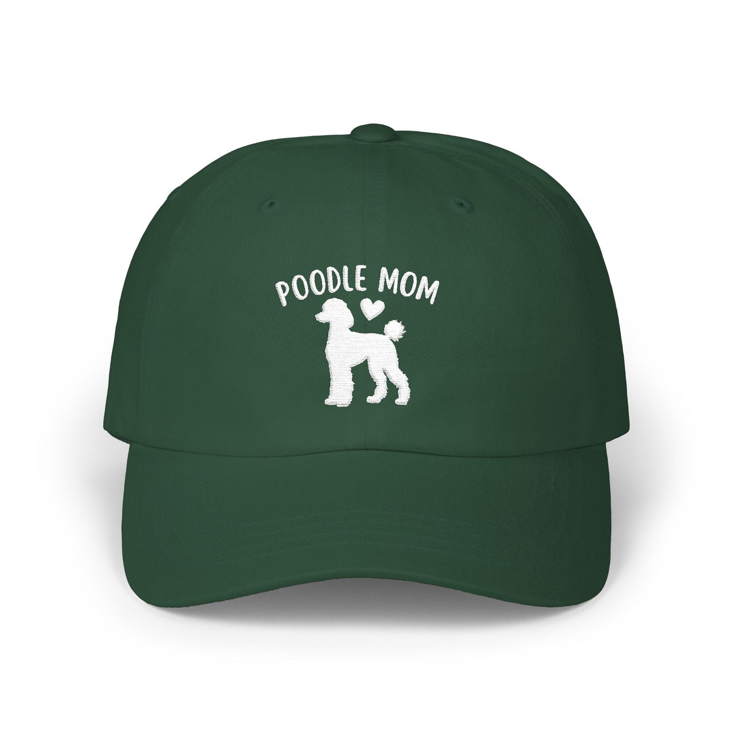 Poodle Mom Embroidered Hat
