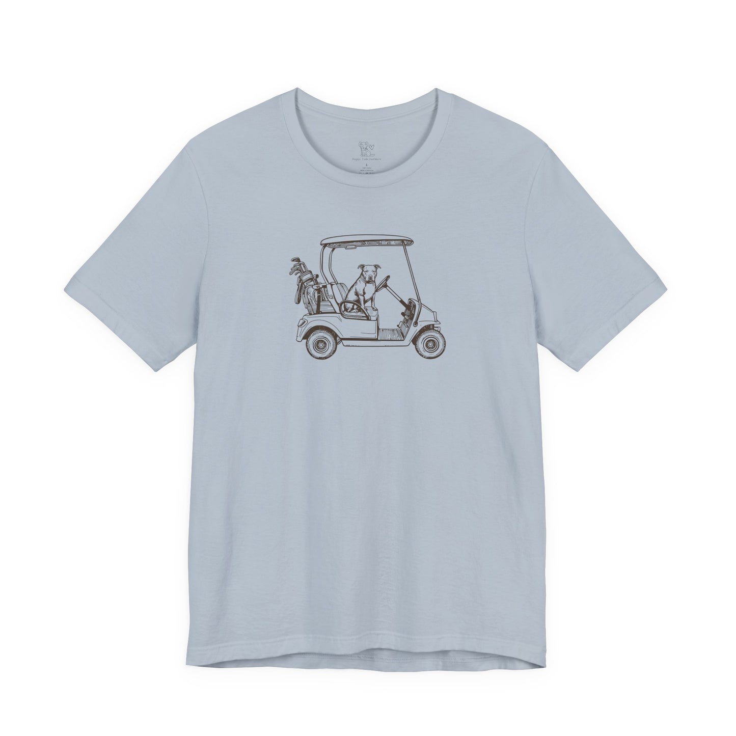Pitbull Dad Golf T-Shirt