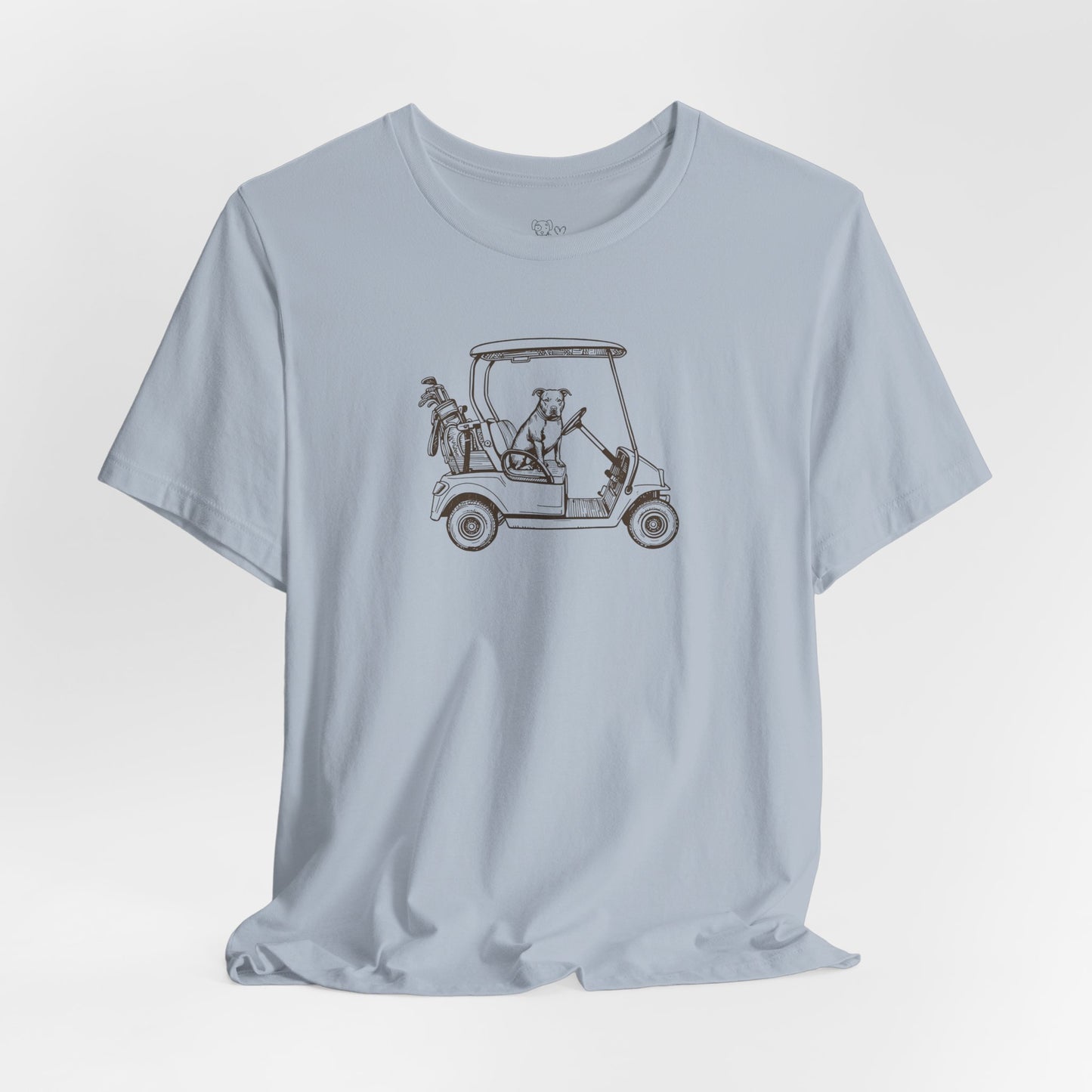 Pitbull Dad Golf T-Shirt