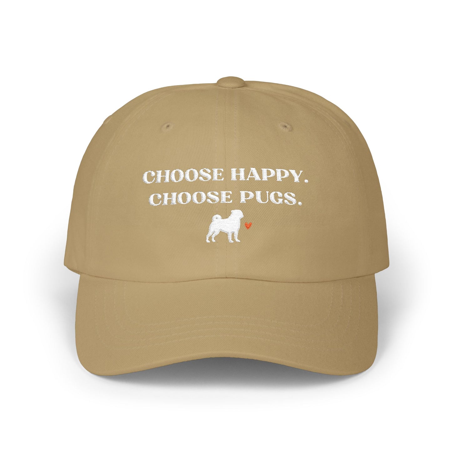 Pug Mom Hat Dog Lover Baseball Cap Mental Health Apparel Gift Idea For Pet Owner Dog Breed Accessory New Puppy Mom Heart Design