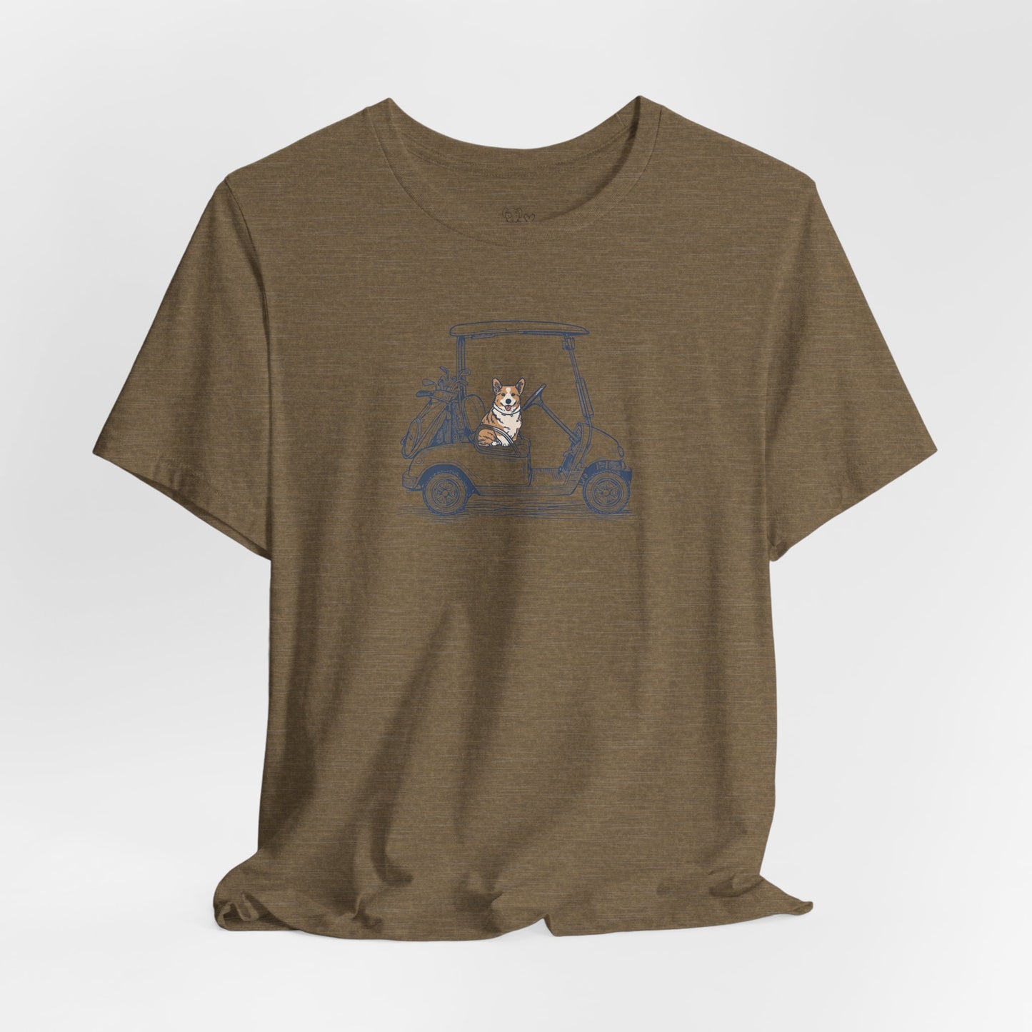 Corgi Dad Golf T-Shirt