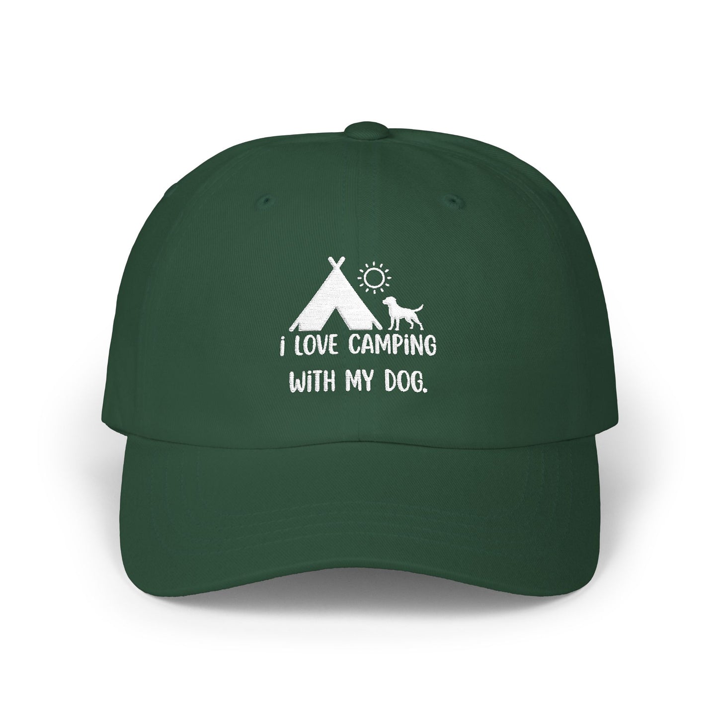 Camping Embroidered Hat