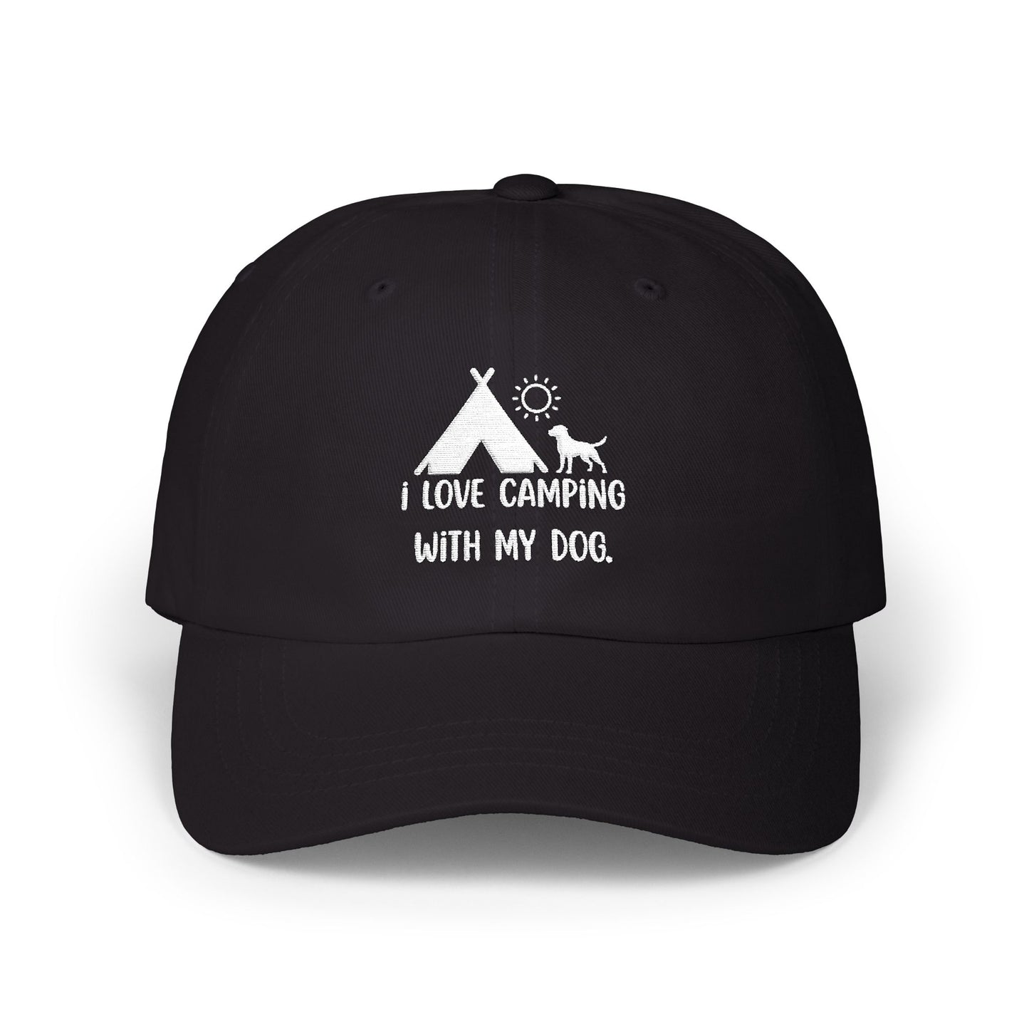 Camping Embroidered Hat