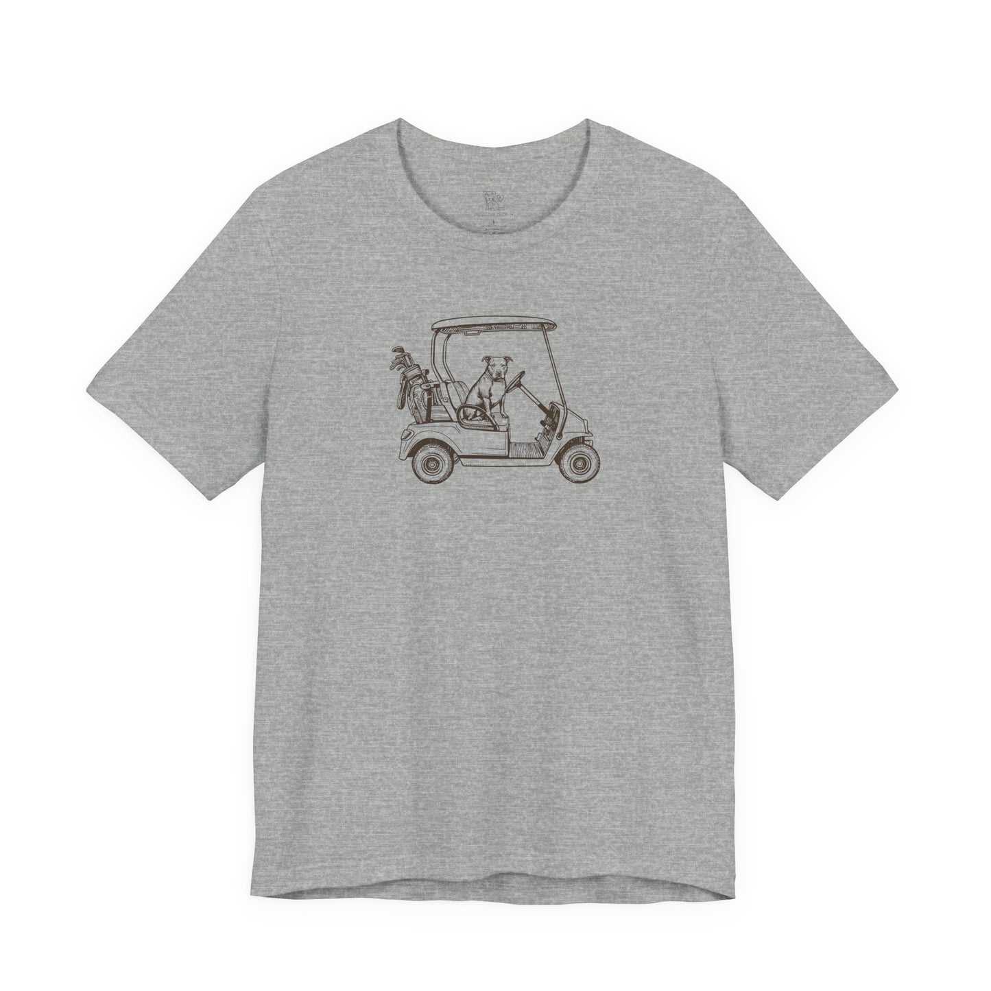 Pitbull Dad Golf T-Shirt