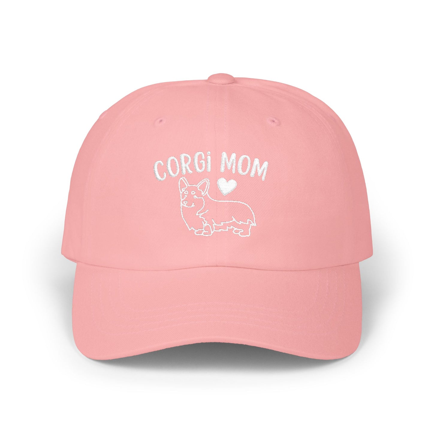 Corgi Mom Embroidered Hat
