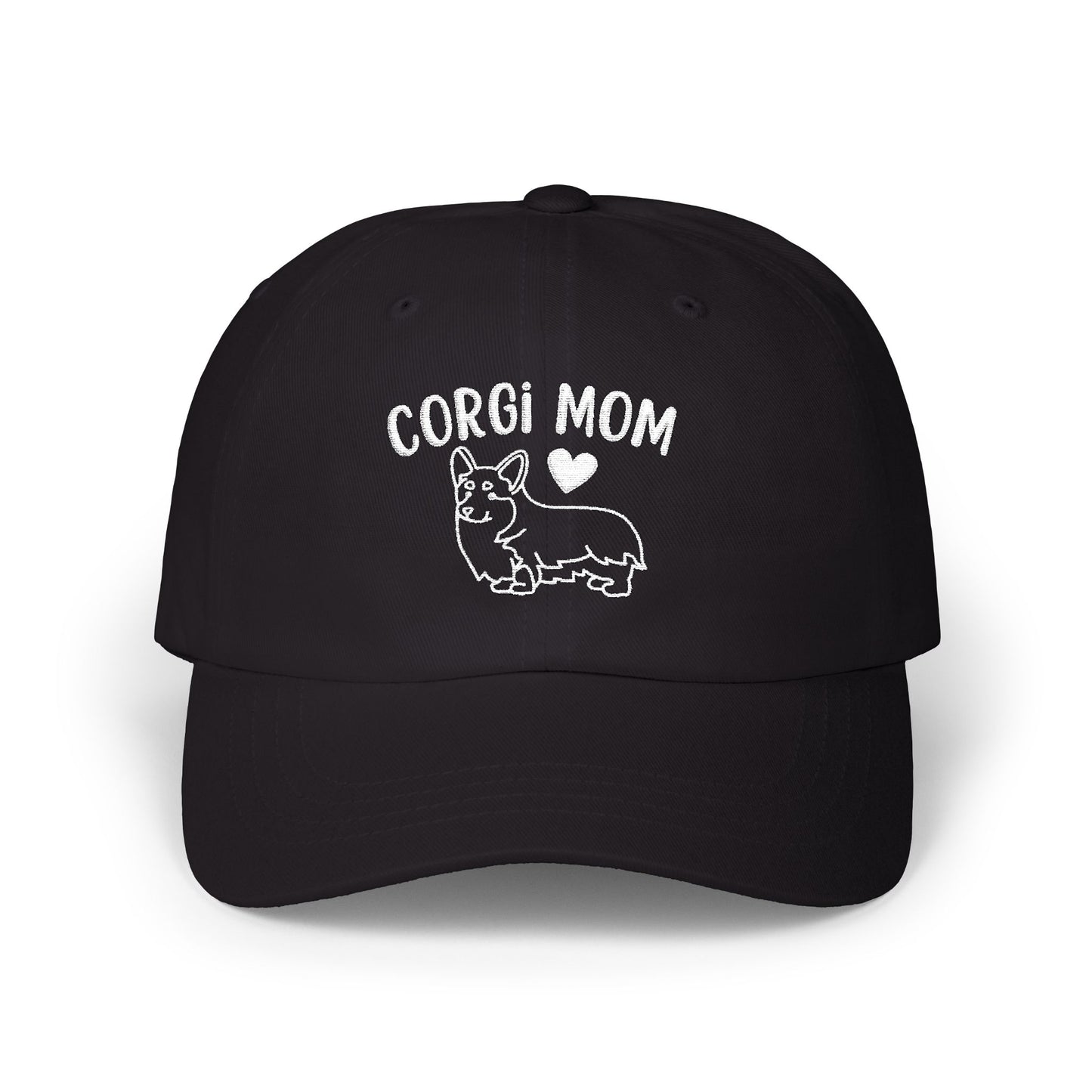 Corgi Mom Embroidered Hat