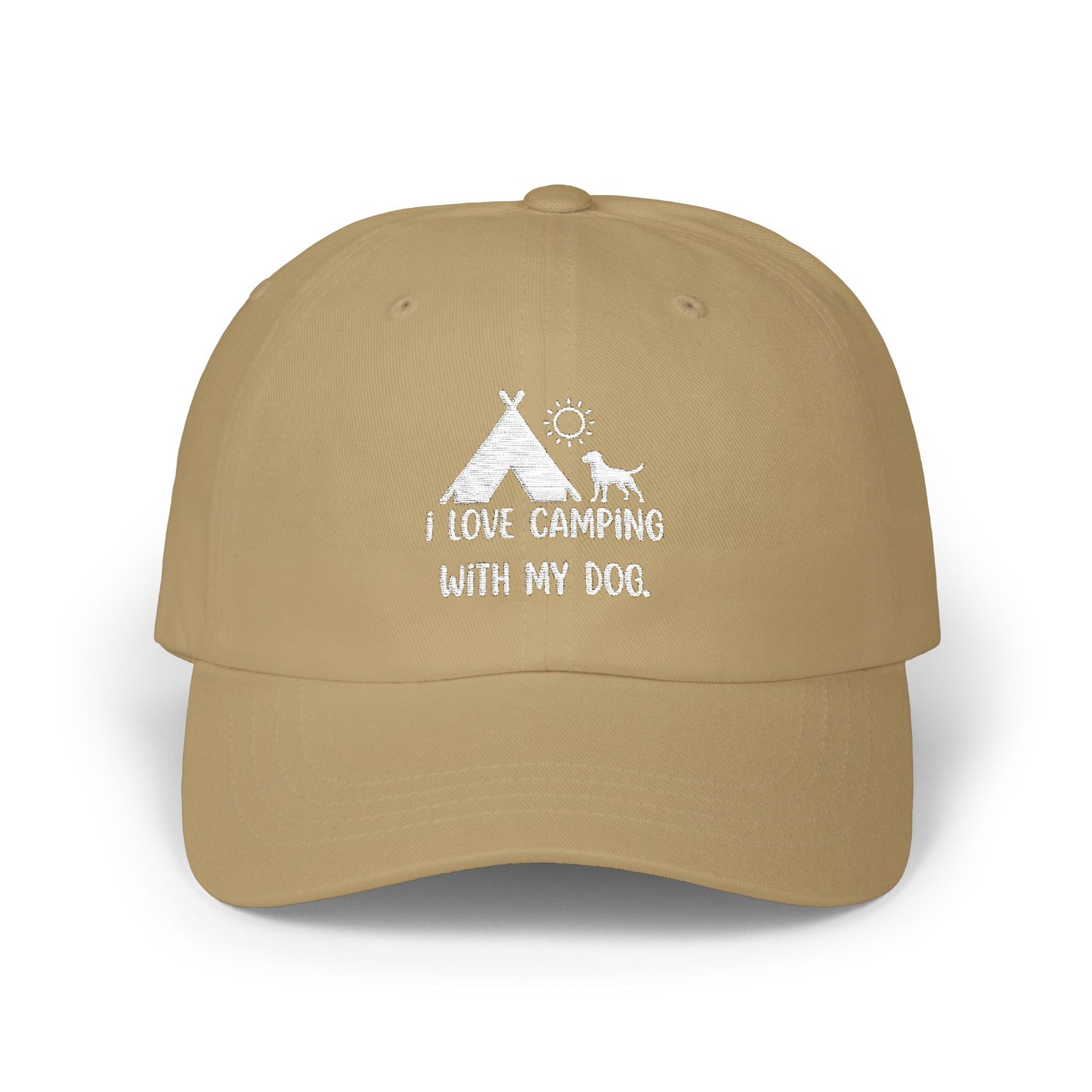 Camping Embroidered Hat