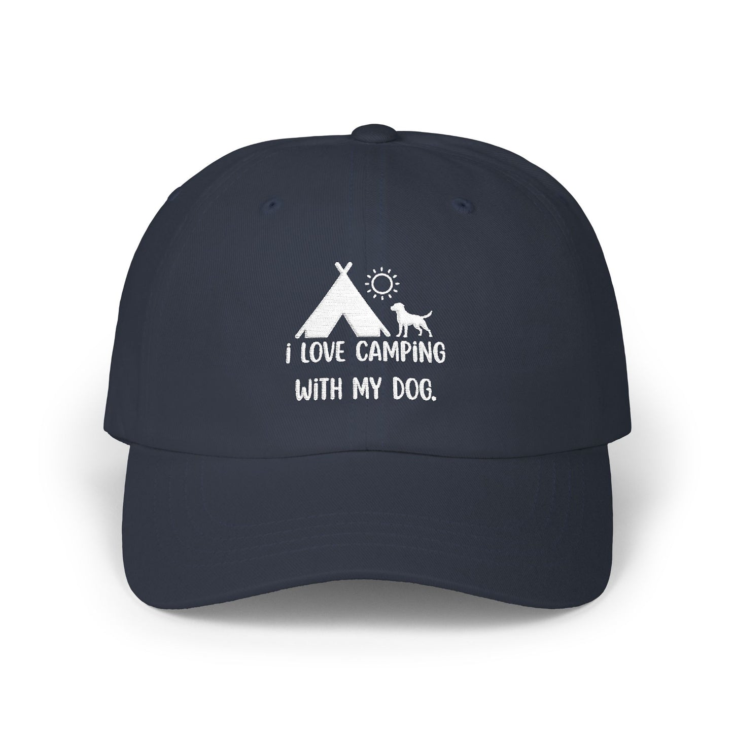 Camping Embroidered Hat