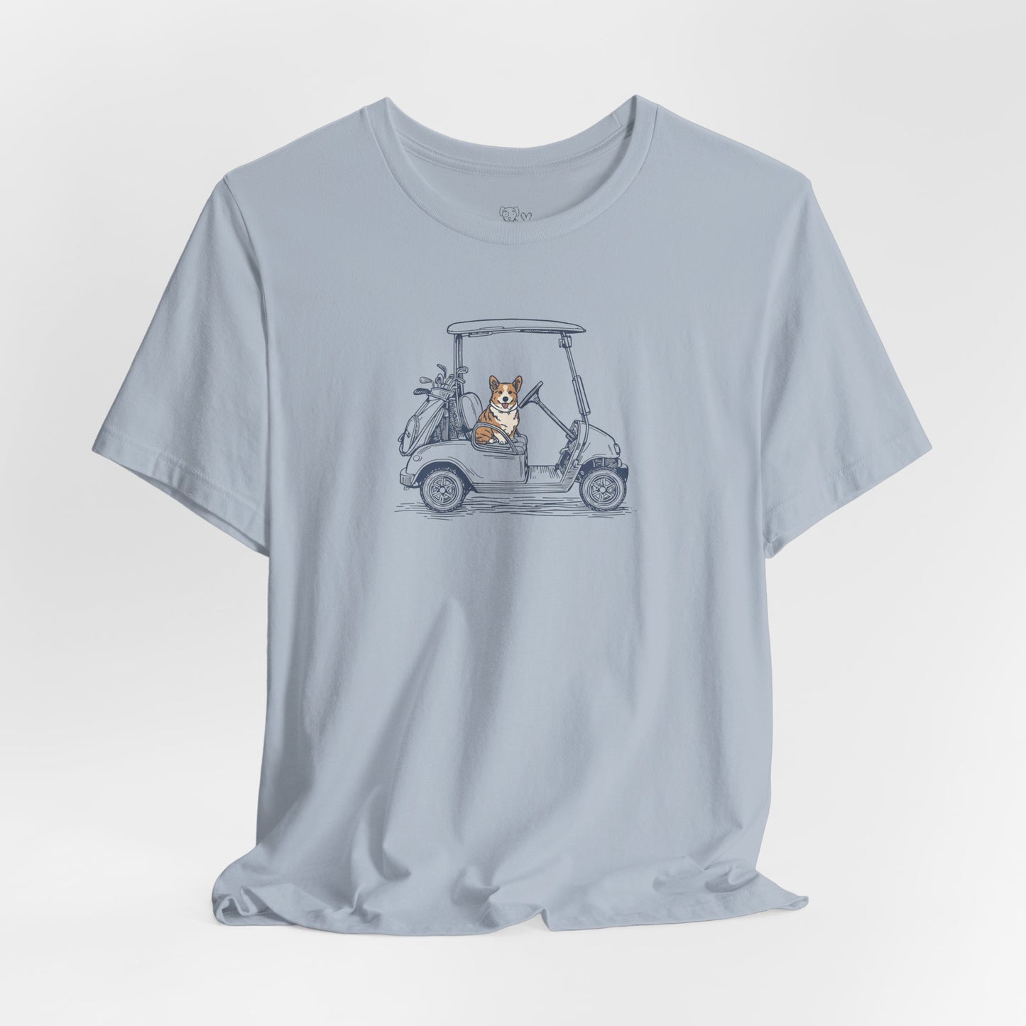 Corgi Dad Golf T-Shirt