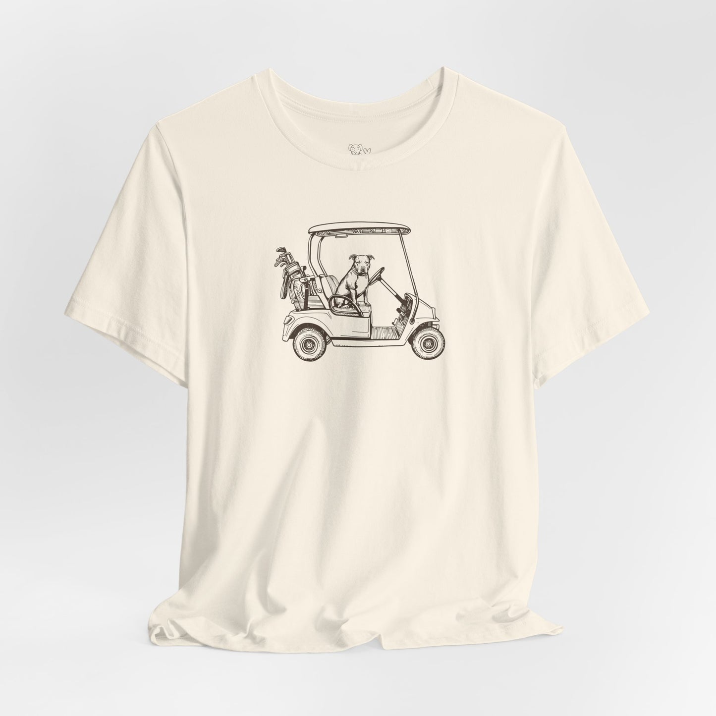 Pitbull Dad Golf T-Shirt