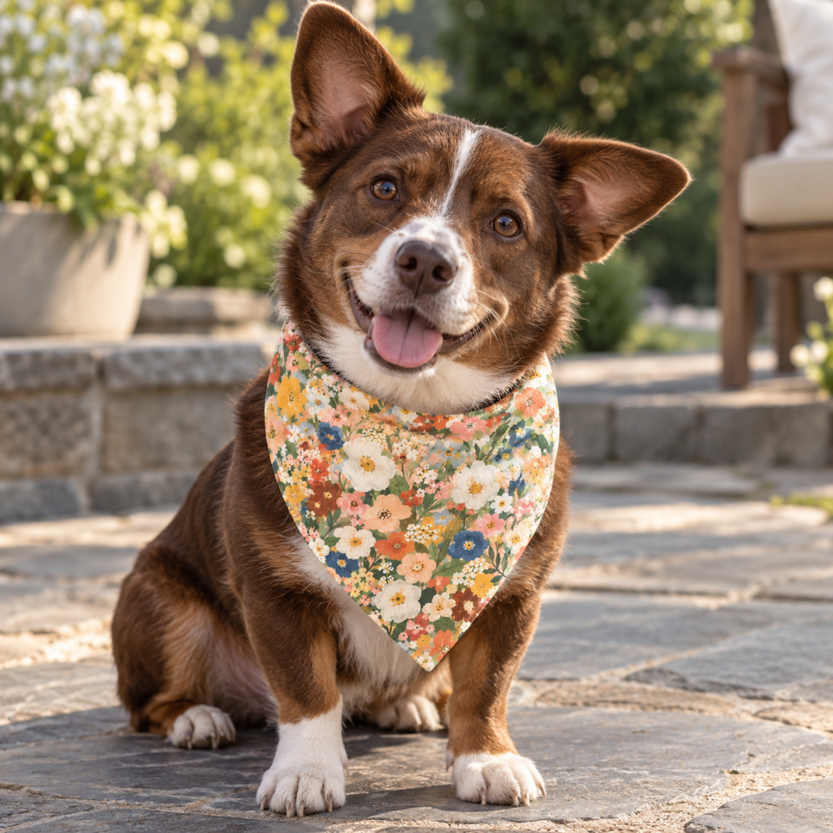 Wildflower Dog Bandana