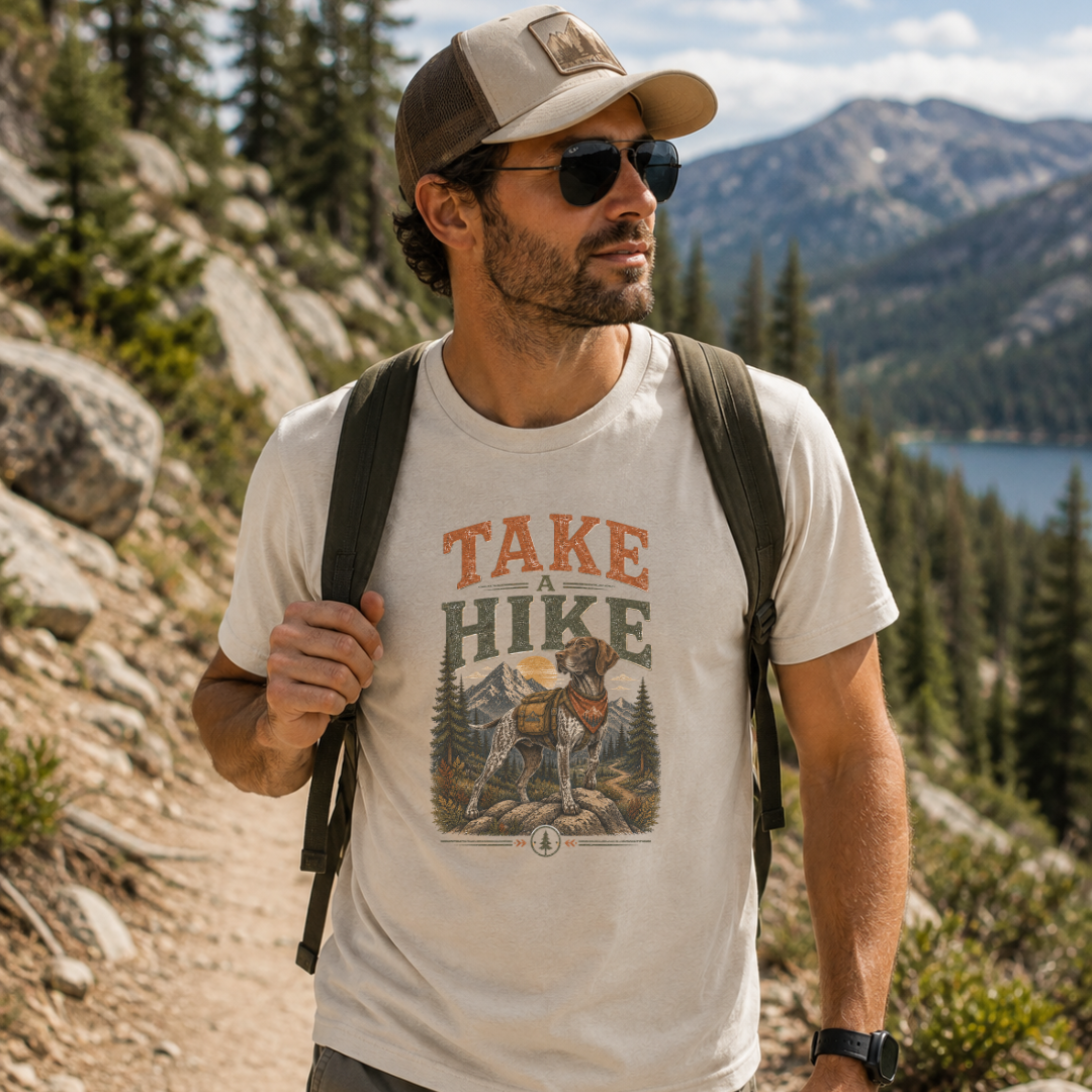 German Shorthaired Pointer Hiking Tee