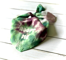 Load image into Gallery viewer, One Of A Kind Dog Bandana Custom Tie Dye Pet Scarf For Adoption Event Ideas Unique Dog Accessories For Social Media Adoptable Dog Rescue
