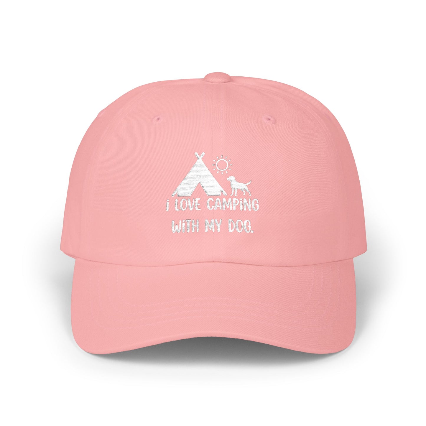 Camping Embroidered Hat