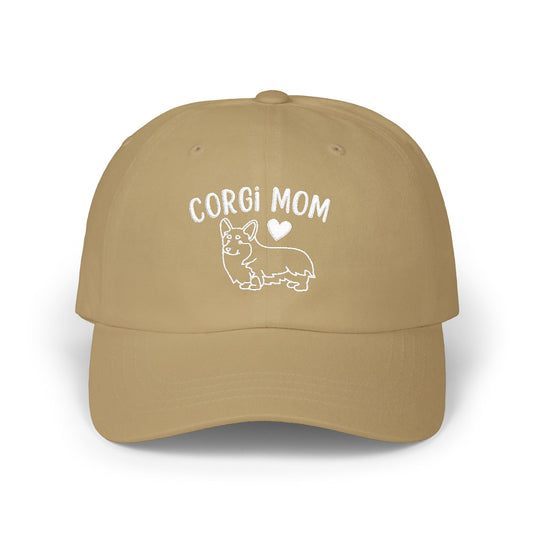 Corgi Mom Embroidered Hat