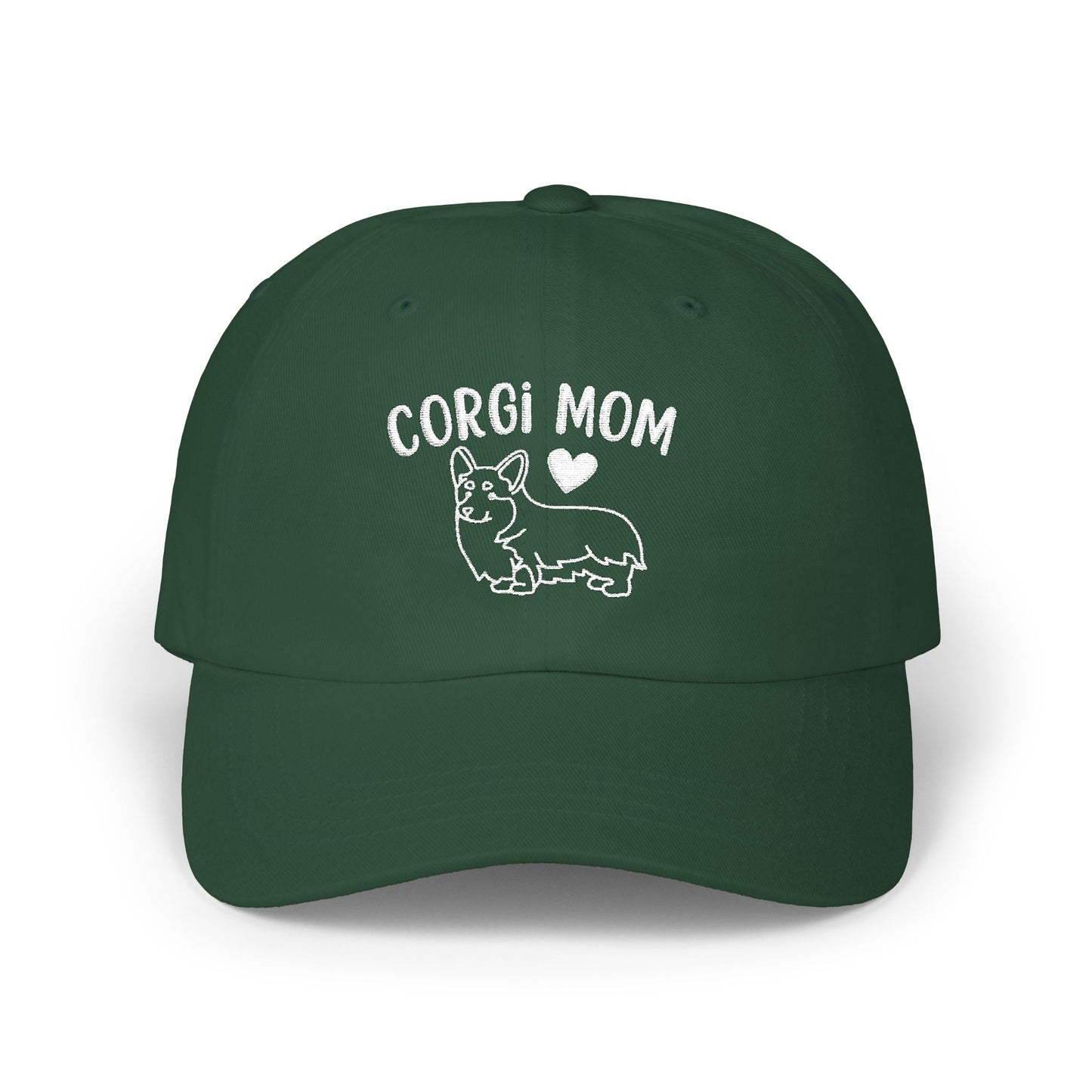 Corgi Mom Embroidered Hat