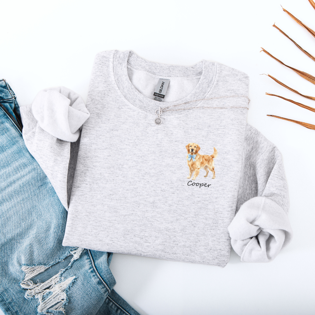 Personalized Golden Retriever Sweatshirt New Arrival