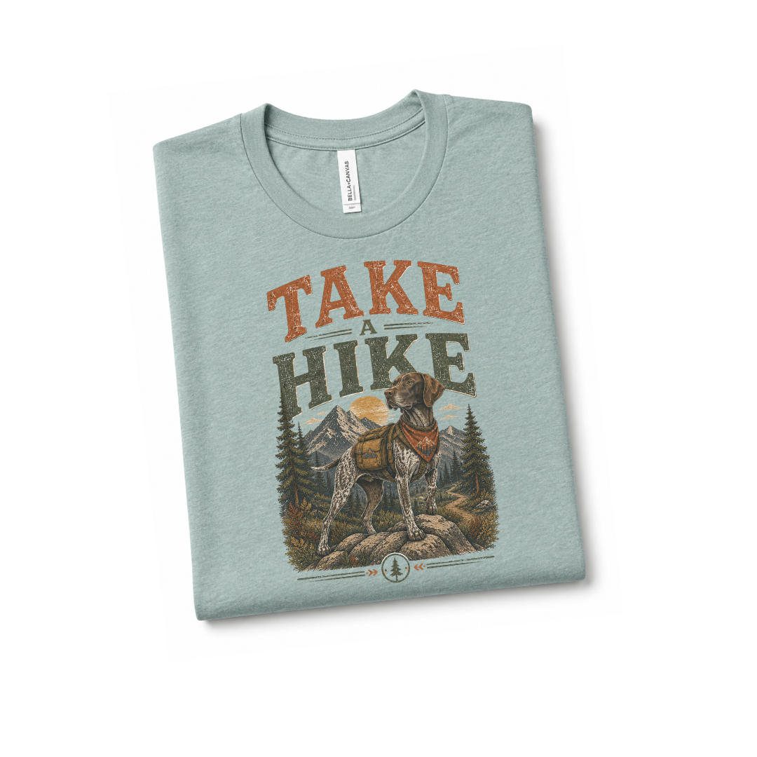 German Shorthaired Pointer Hiking Tee