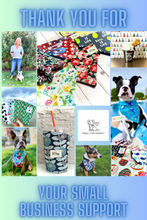 Load image into Gallery viewer, Patchwork Plaid Dog Bandana Summer Collection
