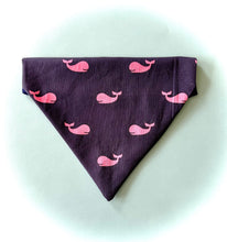 Load image into Gallery viewer, Whale Dog Bandana Summer Collection
