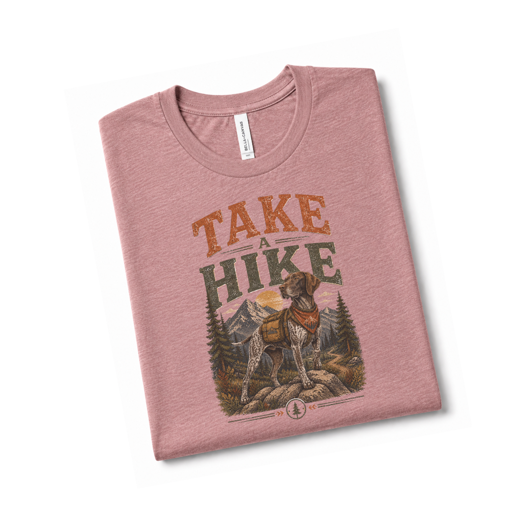 German Shorthaired Pointer Hiking Tee