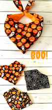 Load image into Gallery viewer, Pumpkin Dog Bandana Fall Collection
