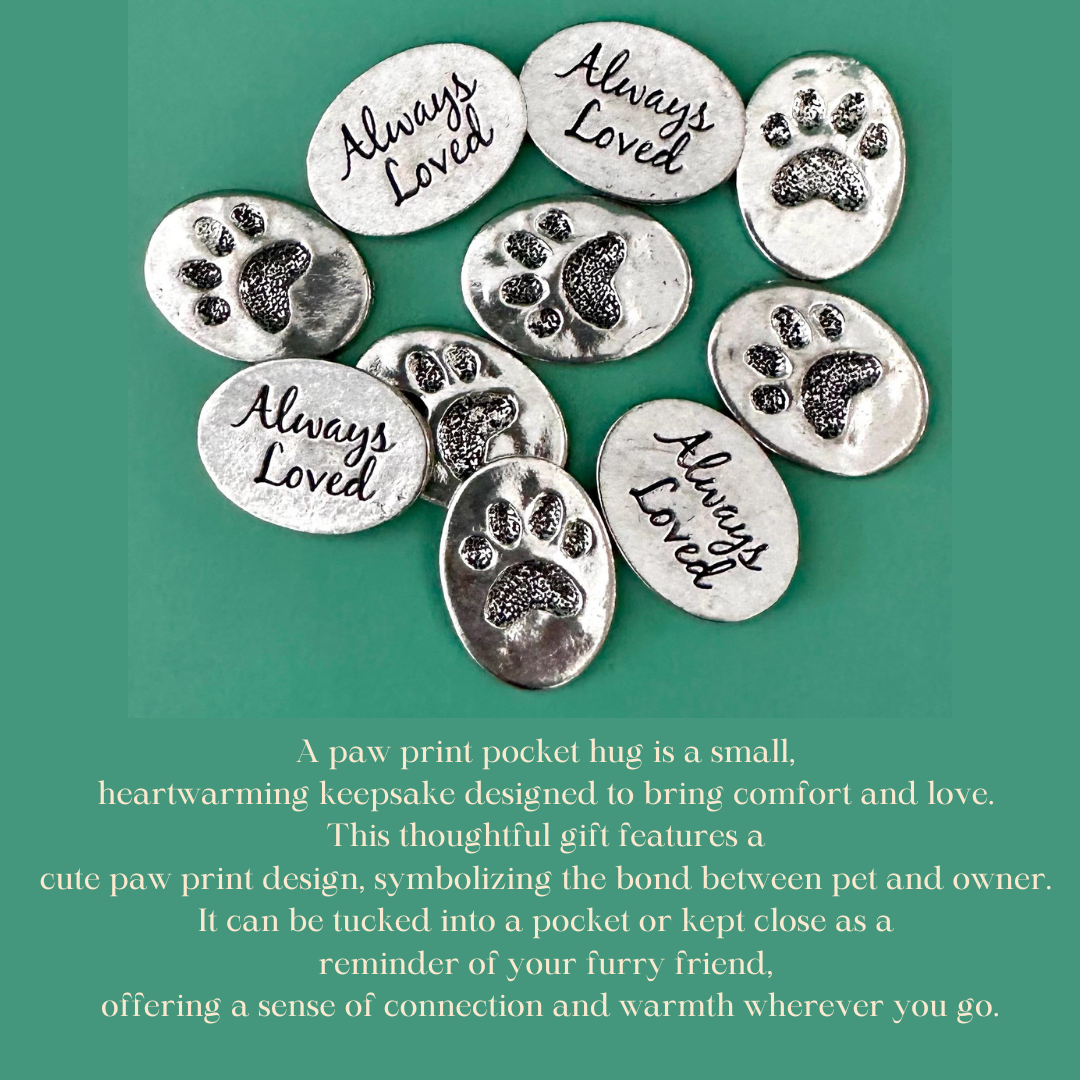 Paw Print Pocket Hug