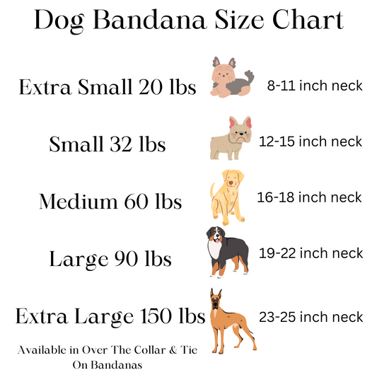 Football Dog Bandana