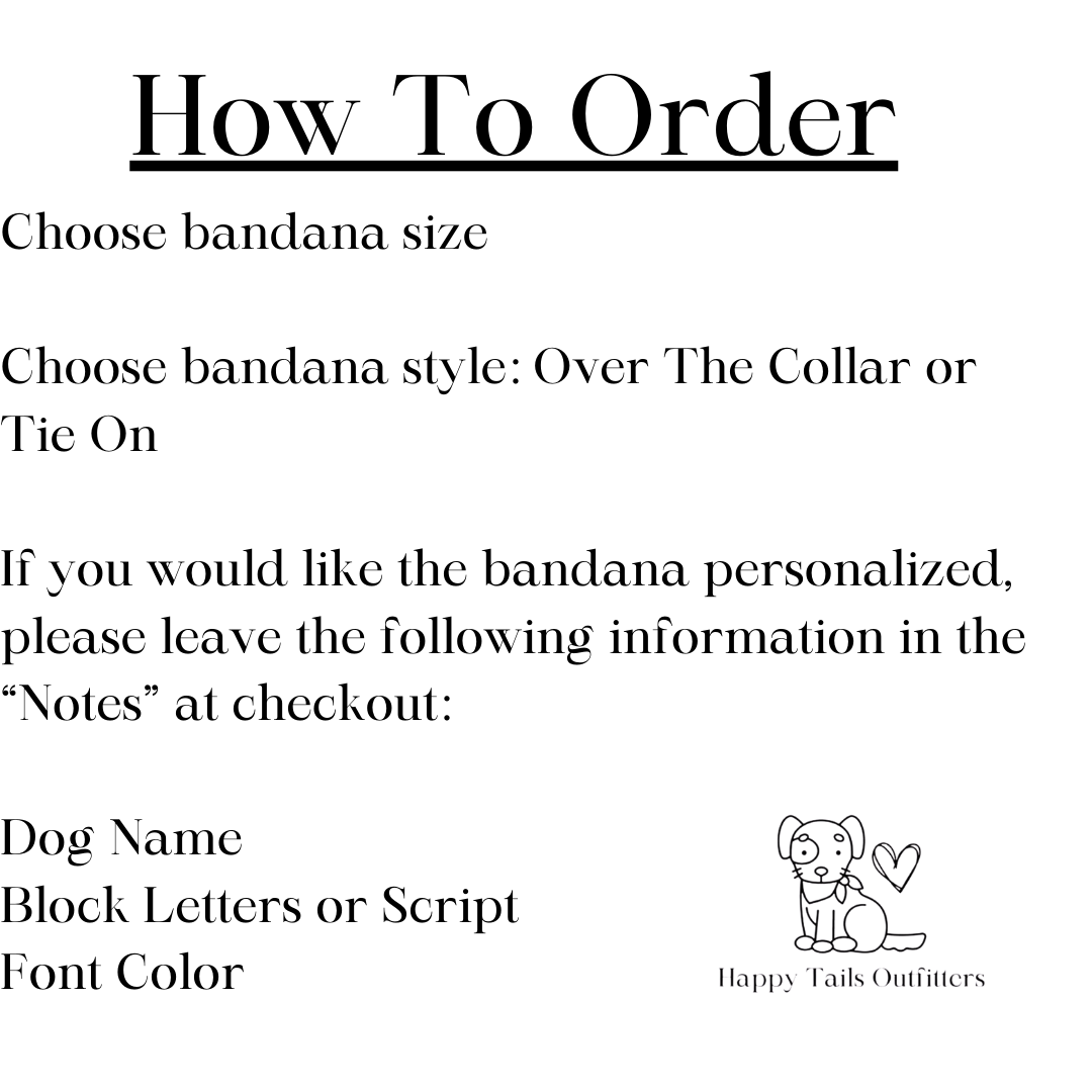 Blueberry Dog Bandana Best Seller