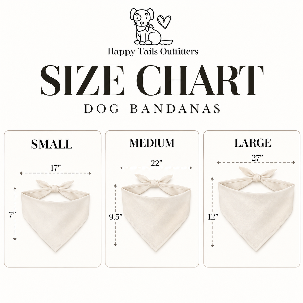 Chocolate Chip Cookie Dog Bandana