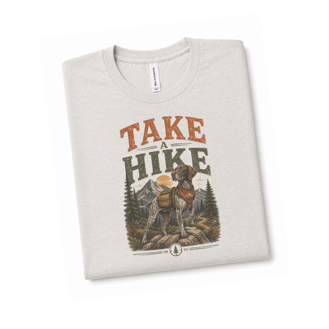 German Shorthaired Pointer Hiking Tee