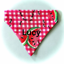 Load image into Gallery viewer, Watermelon dog bandana 
