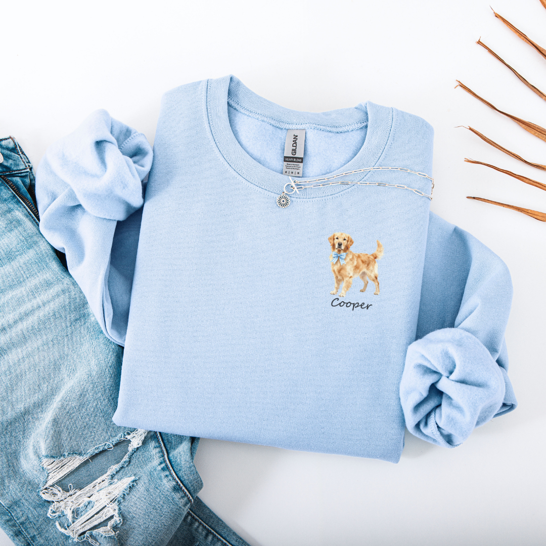 Personalized Golden Retriever Sweatshirt New Arrival