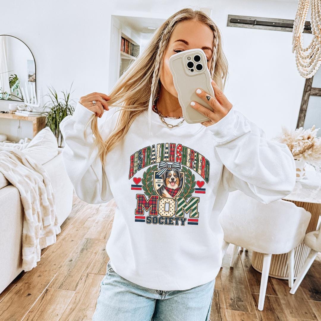 Australian Shepherd Mom Sweatshirt