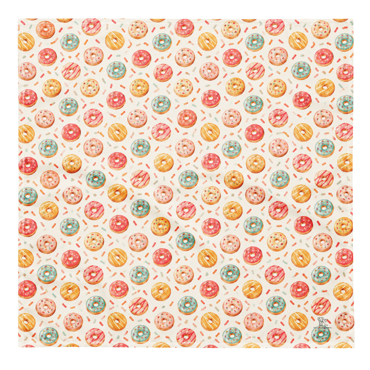Donut Dog Bandana
