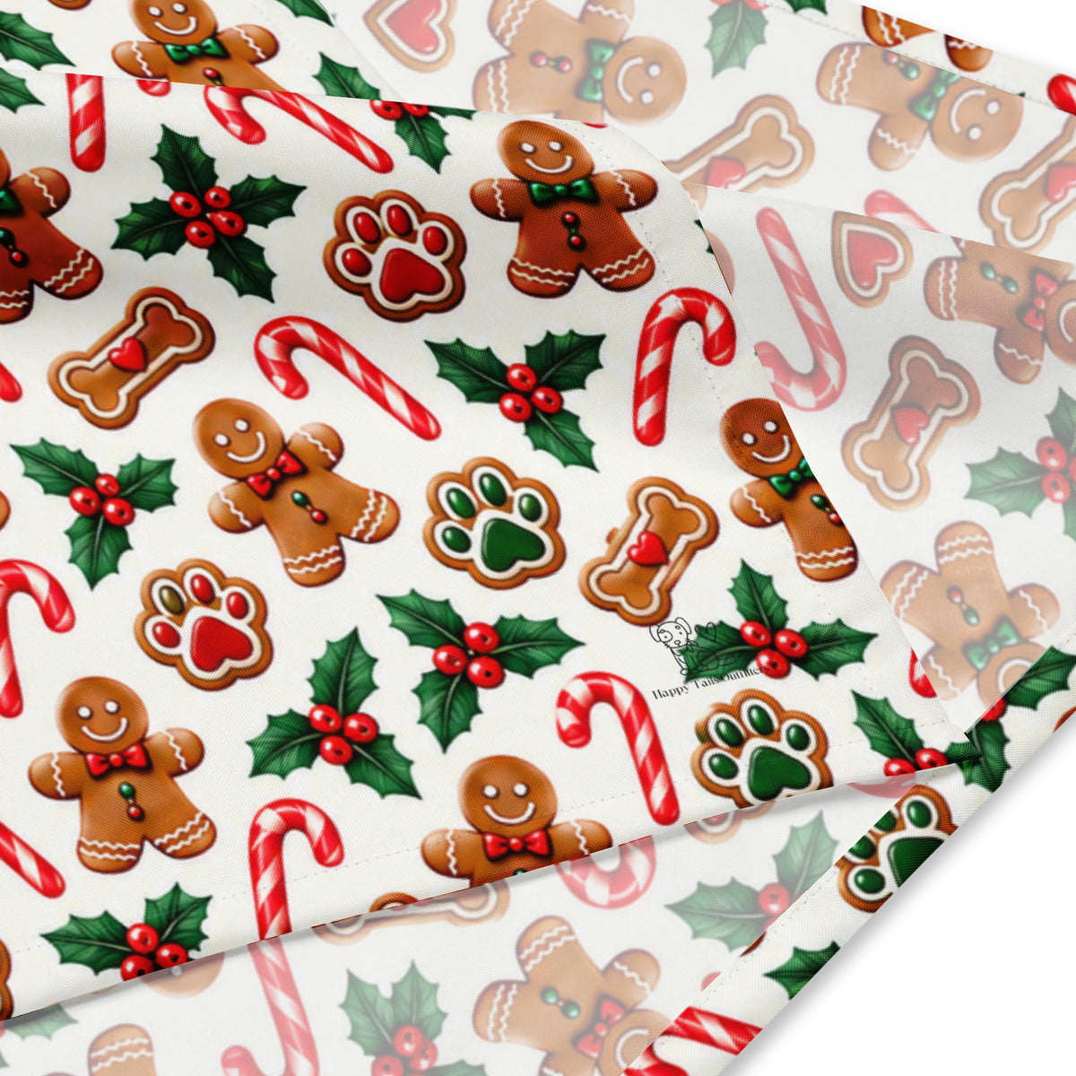 Gingerbread Man Dog Bandana