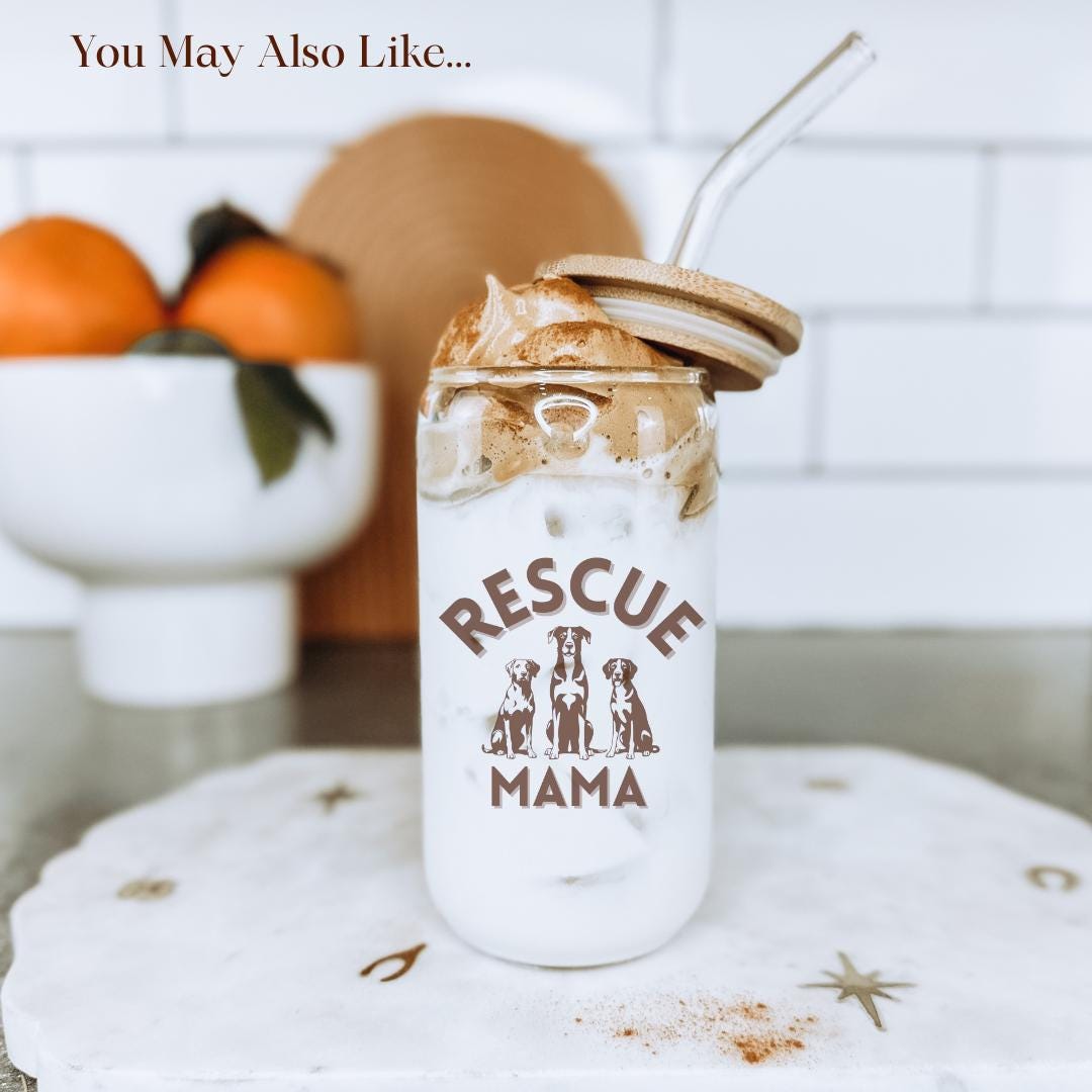 Rescue Dog Mom T Shirt