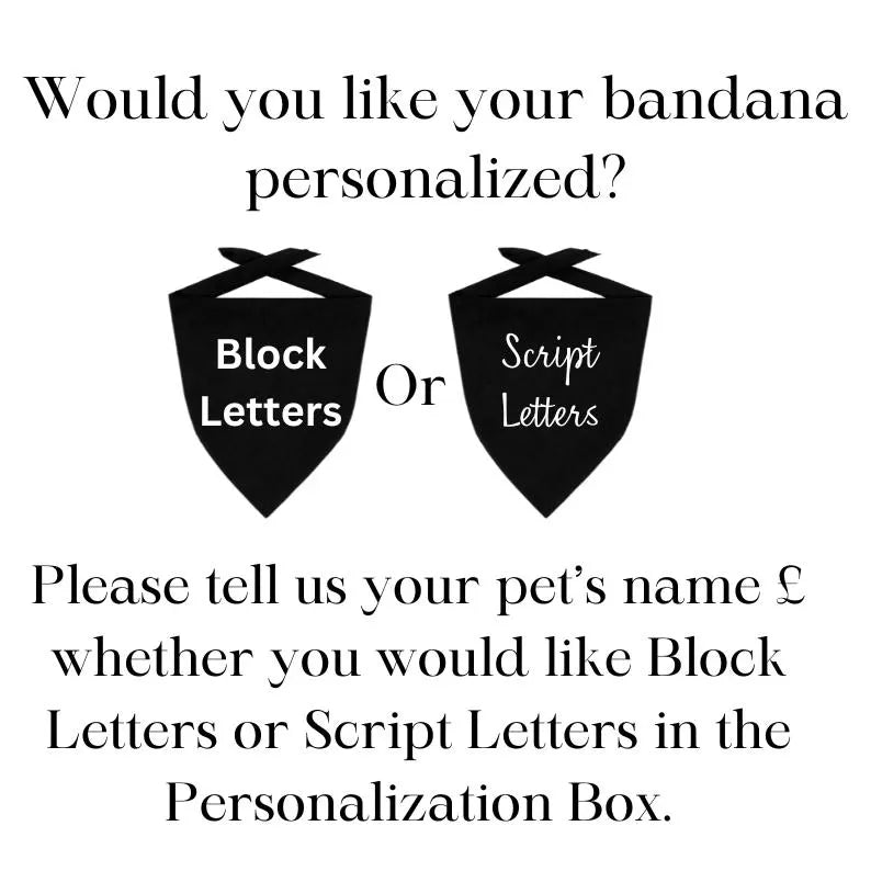 Peppermint Dog Bandana